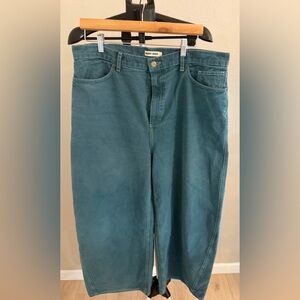 Rudy Jude Teal Wide Leg Jeans